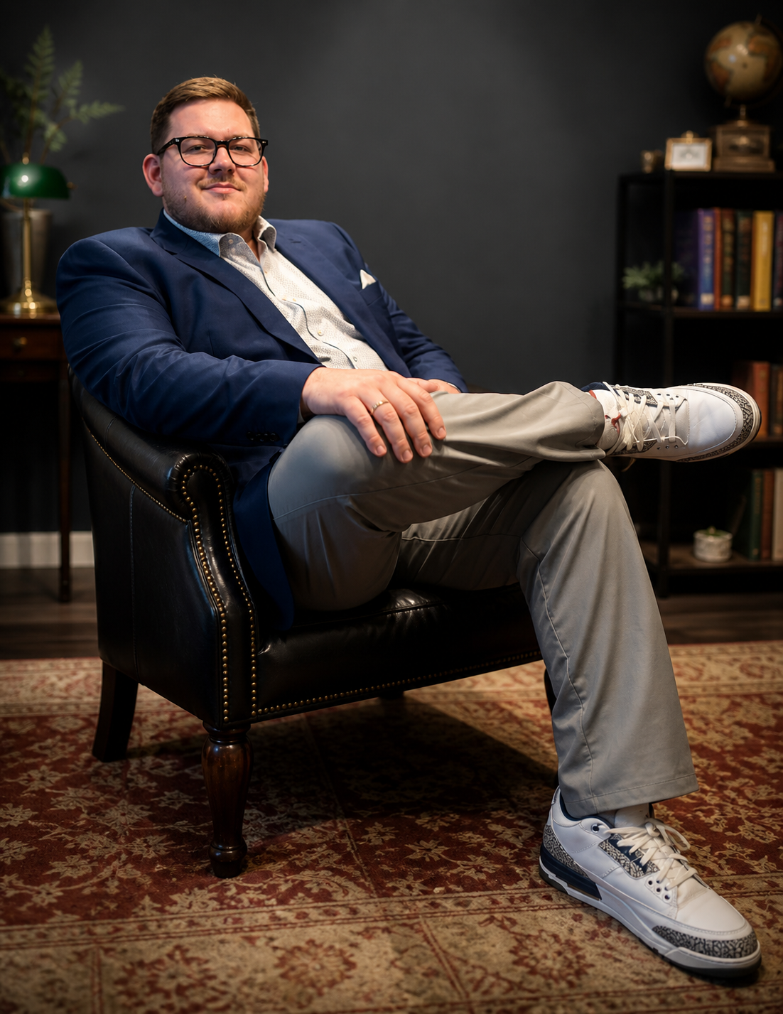 Joshua D. Turner seated in a professional portrait